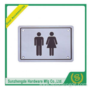 BTB SSP-013SS Iron Stainless Steel Knob Wheelchair Logo Door Sign